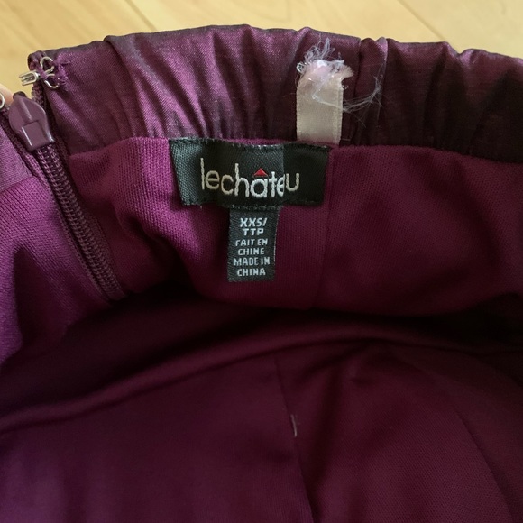 Le Château Strapless tulip dress - Picture 7 of 8